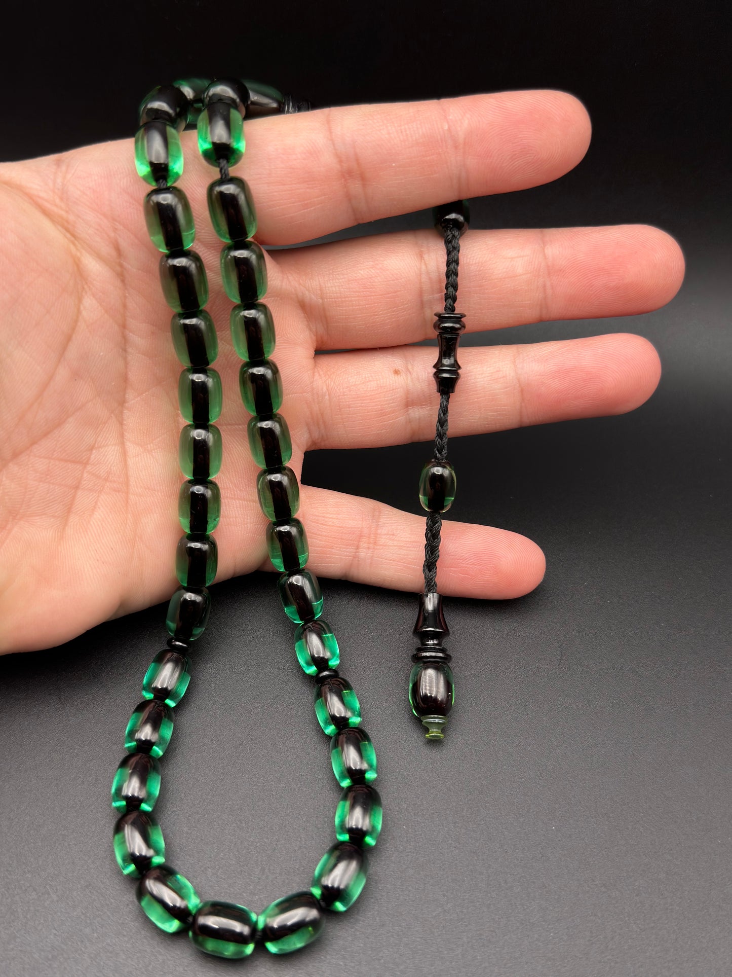 Emerald Green Prayer Beads (Worry Beads)